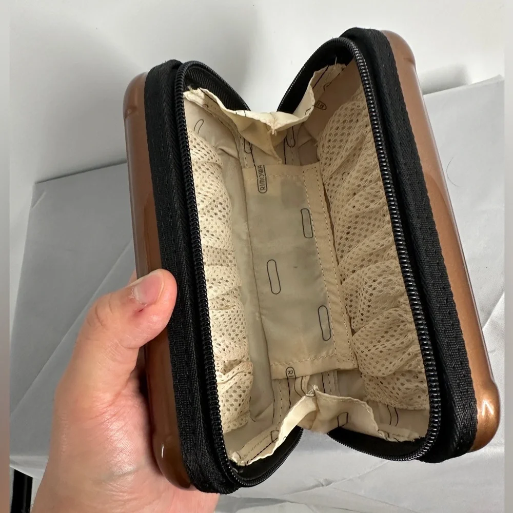 RIMOWA Lufthansa Airline First Class Amenity Kit Ladies Travel Bag Hard Case - Picture 4 of 5